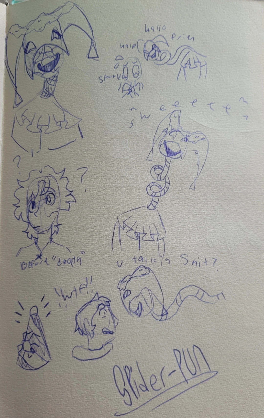Found one of my old sketchbooks P2: the art - Unvale