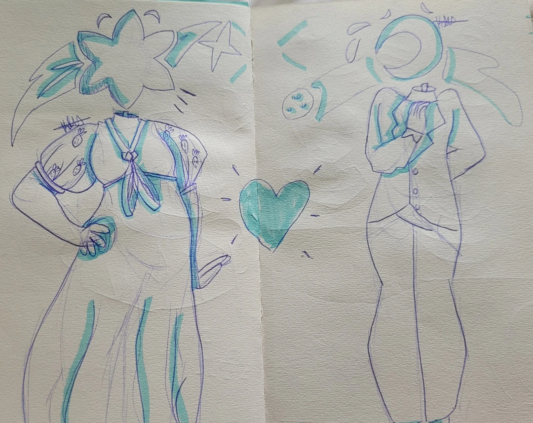 Found one of my old sketchbooks P2: the art - Unvale